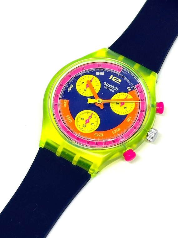 Swatch Chrono Grand Prix (故障、ジャンク品) Swatch Chrono Grand Prix (故障、ジャンク品) 記念グッズ