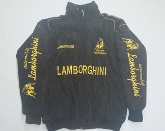 Lamborghini F1 Racing Jacket,nascar Racing Bomber Jacket F1 Racing Jacket,oversized Jacket,street Style, 90s Streetwear