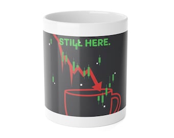 Funded Trader Gift Mug, Max Drawdown Mug, Trader Coffee Mug, Prop Trader Gift, Forex Trader Mug