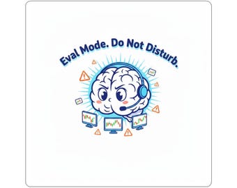 Eval Mode Activated Sticker | Funded Trader Evaluation Gift | Waterproof Vinyl Laptop Sticker