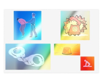 Crime Scene Icons Stickers | Dispatch and Police pictures