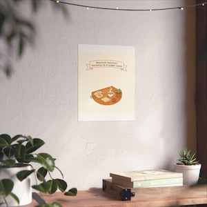ADHD Wall Art | Executive Function: Currently On A Longer Lunch | Neurodivergent Office Print