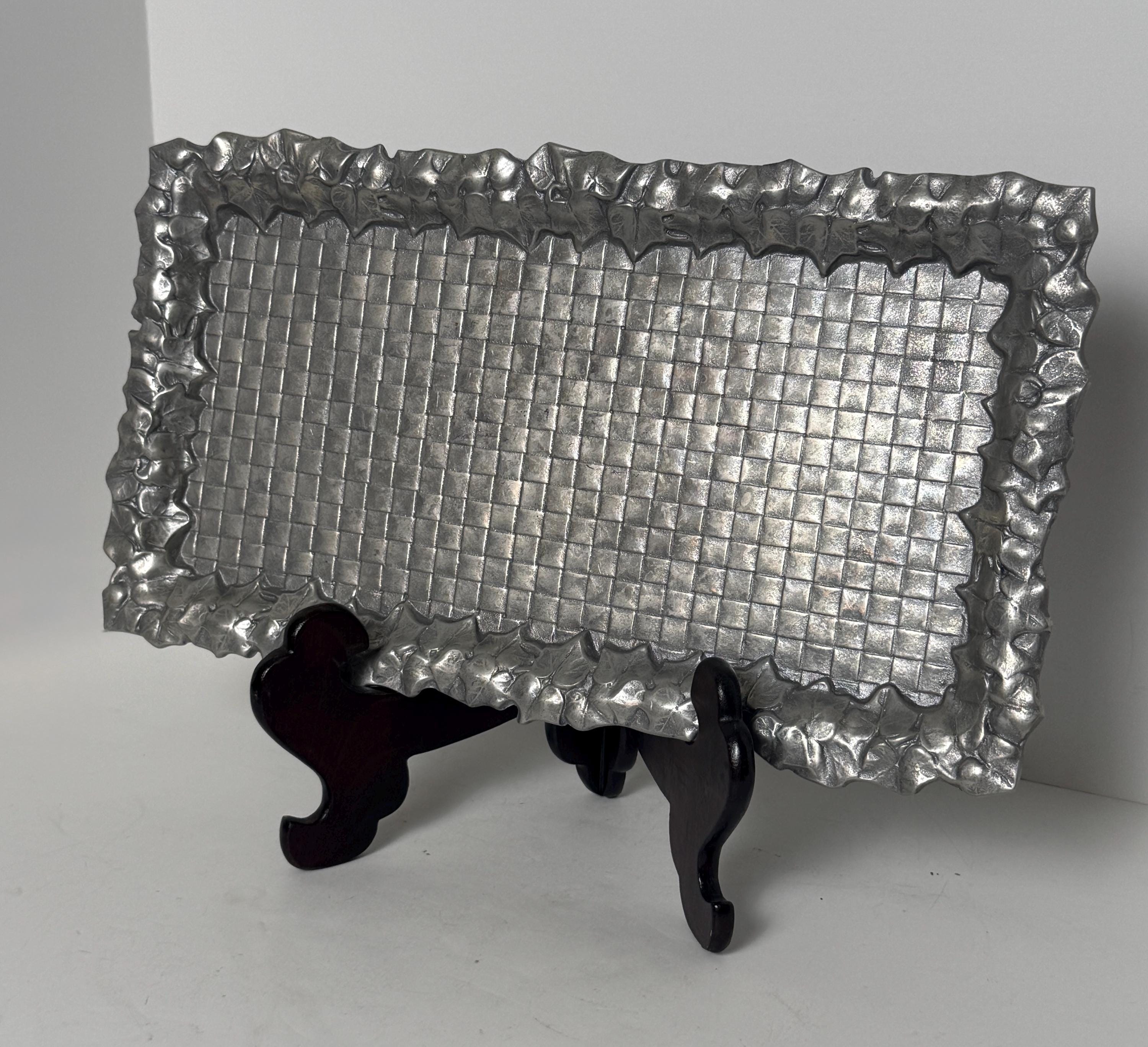 Bruce Fox アルミ リーフトレイ 50s ミッドセンチュリー オブジェ Bruce Fox Platter - Etsy