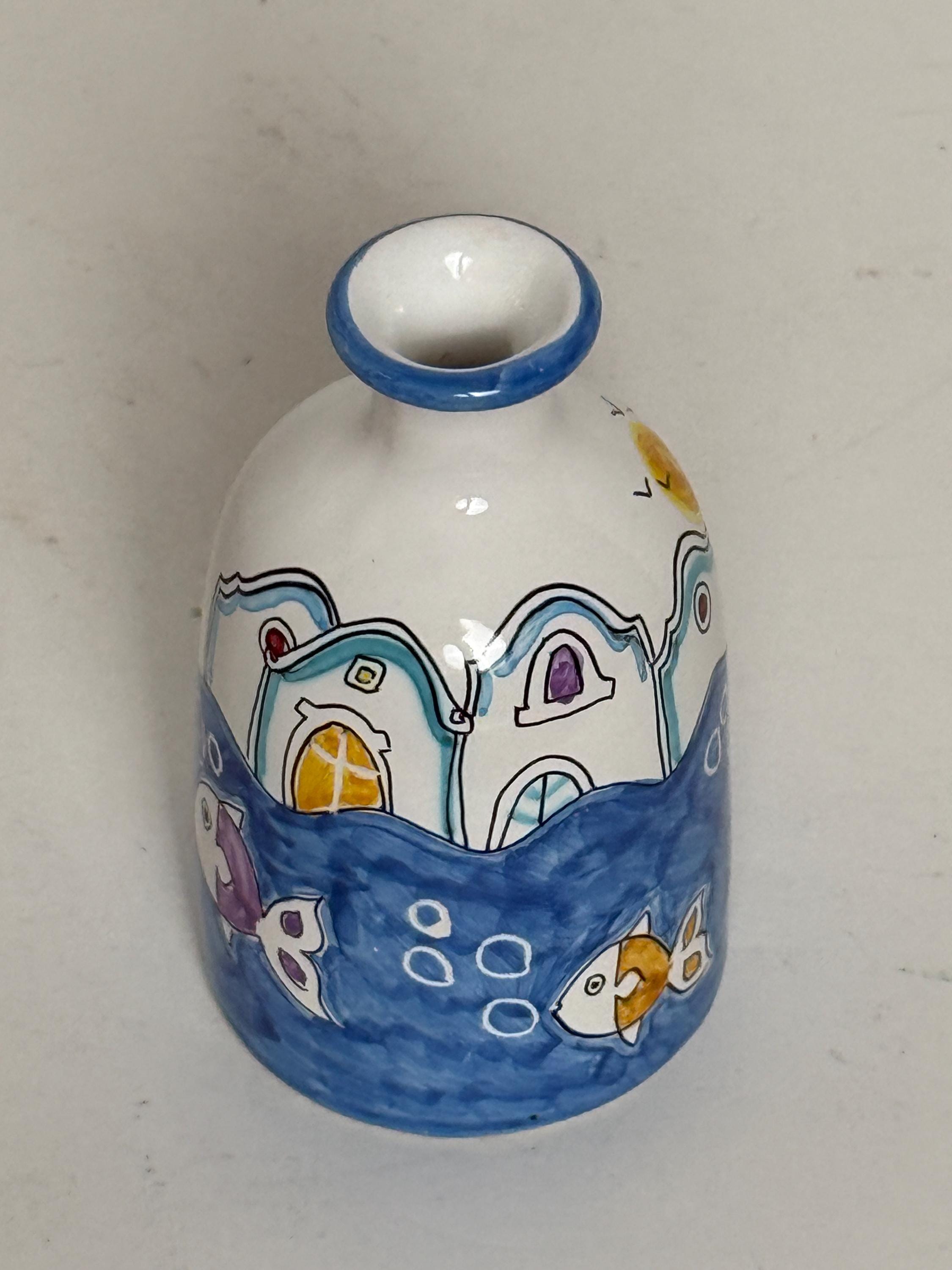 Vietri Pottery Vase - Etsy
