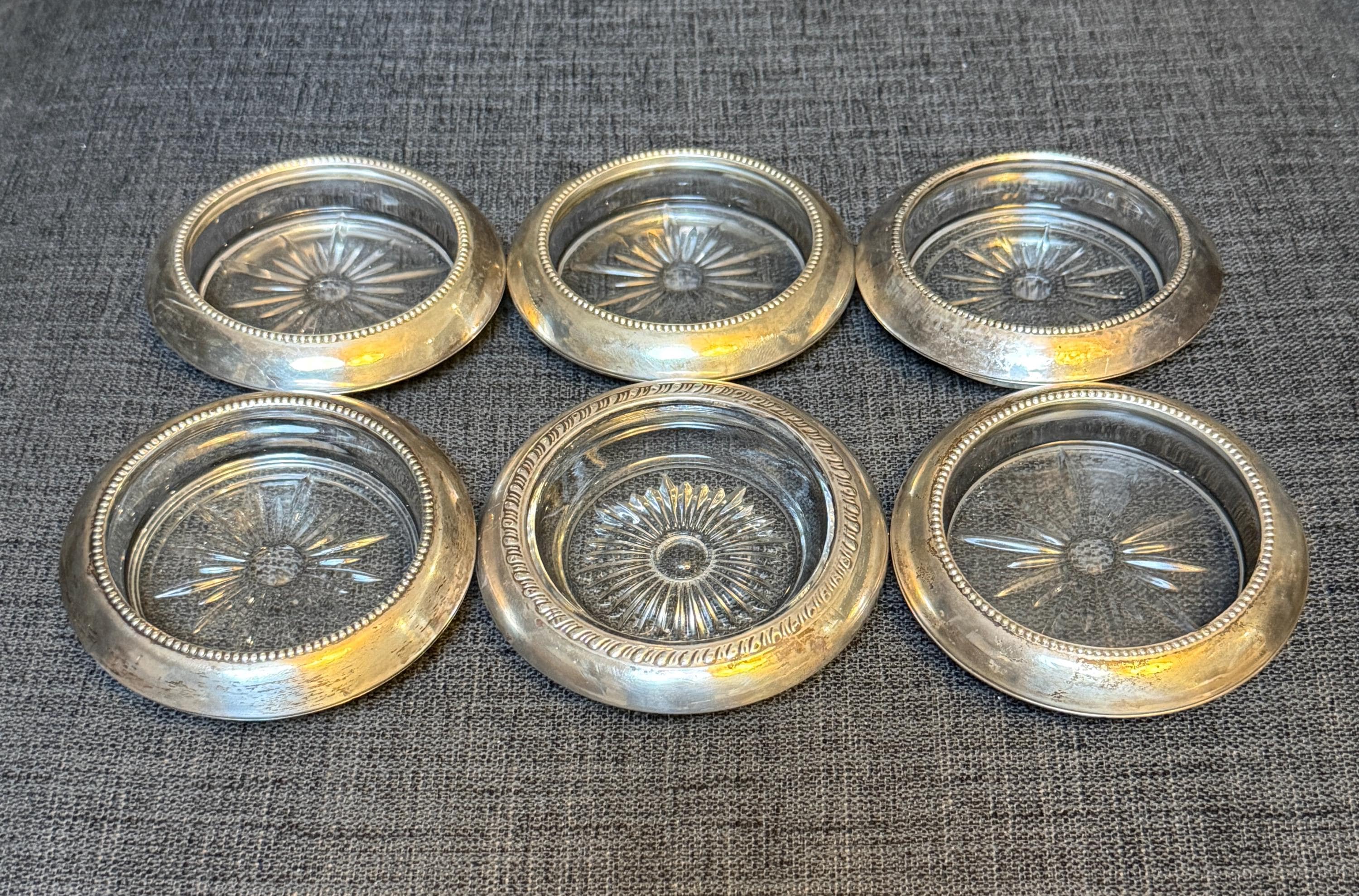 Frank Whiting Sterling Silver Coaster - Etsy