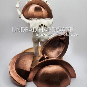 Undead Hardware Pennywise copper style 4 pack Iron Cup Handles
