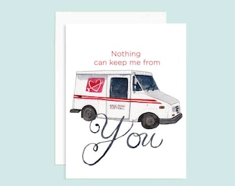 Nothing can keep me from you | Valentine's Card | Love Letters | XOXO | Love You Card |