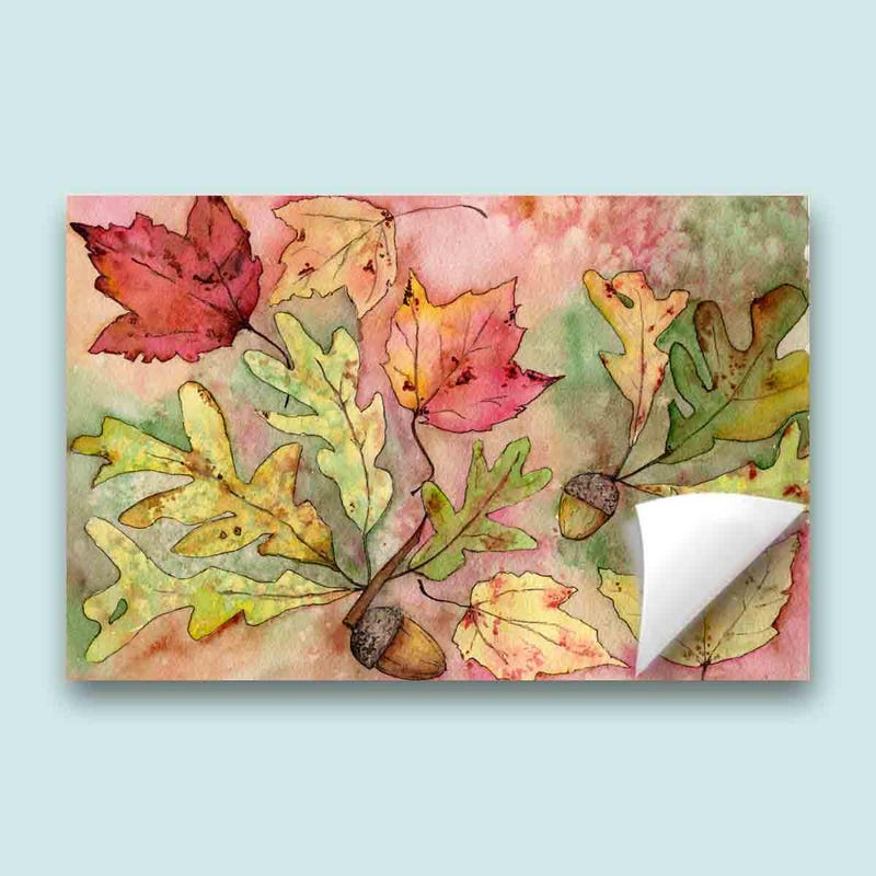 Fall Paper Placemats Leaf - Etsy