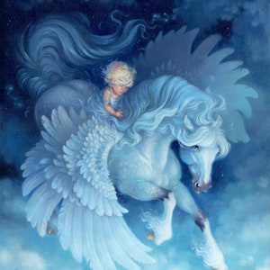 Pegasus "Breath of the Wind" Photo Art Print
