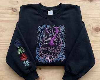 Embroidered Appaaaaaa Sweatshirt, Manga Lover Sweater, Movie Hoodie, Anime Aesthetic Gift for Fans