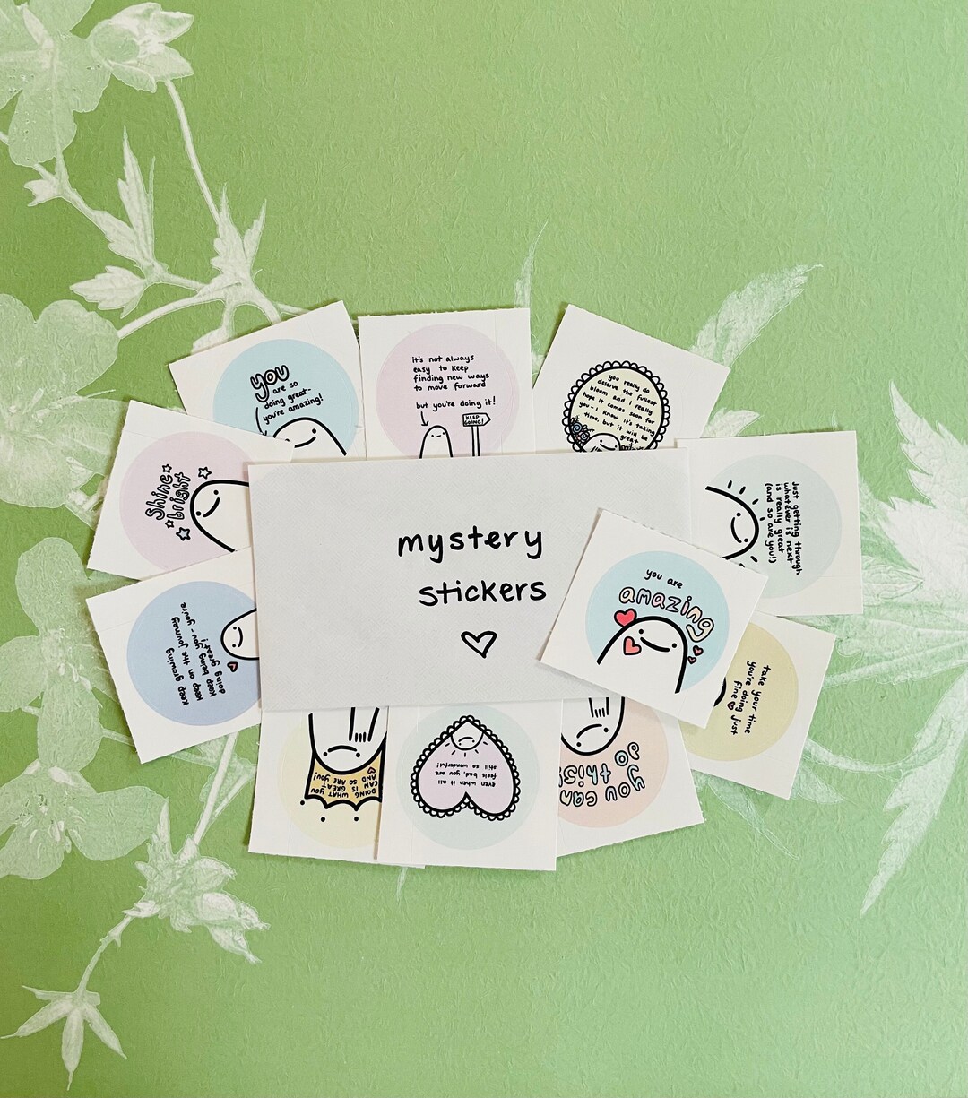 New Designs Mystery Sticker Pack 3 Stickers - Etsy