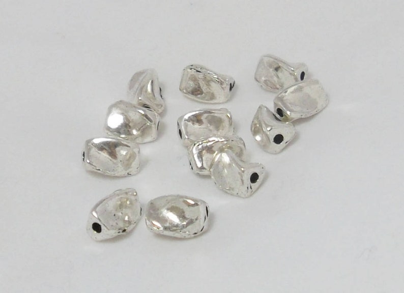 50Pcs Tibetan Silver Button For Wrap Bracelets 2mm Hole For 1.5mm