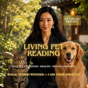 Living Pet Reading • Animal Communication, Feelings, Health (PDF)