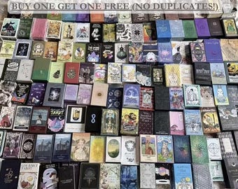 Tarot Mystery Box - Buy One Get One Free, No Duplicates | Beginner Practice Tarot | Random Category – May Include 2 of Same Type