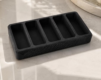 Nikotinbeutel-Organizer | Snus-Dosenhalter | Schreibtisch-Organizer (für 5 Dosen)