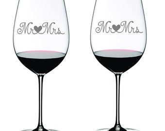 Mr and Mrs Glass  FREE Personalization