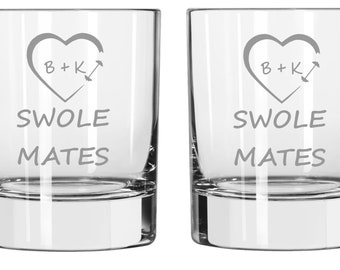 Swole Mates Swolemates  Weights Weightlifting Couple FREE Personalization