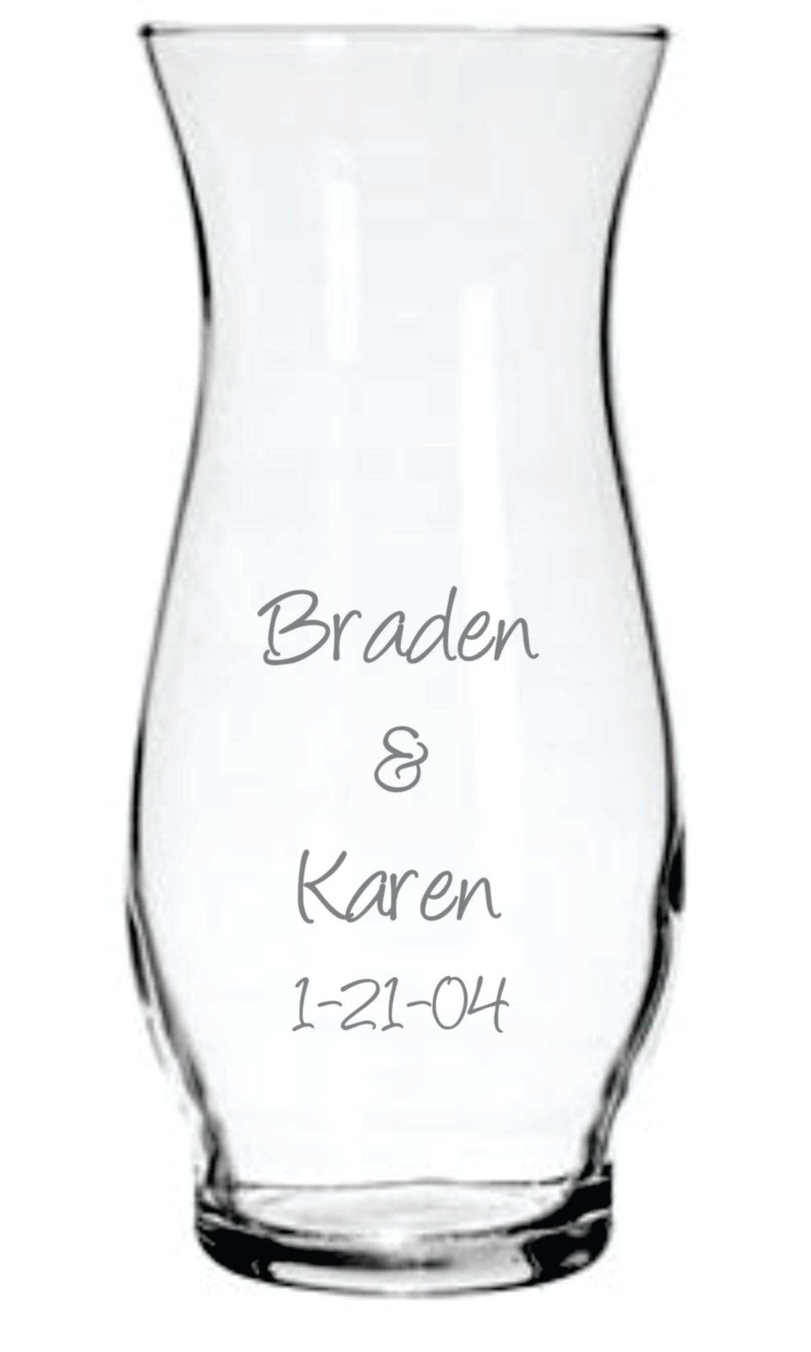 Personalized Vase FREE Personalization Etsy