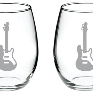 Guitar Glass FREE Personalization