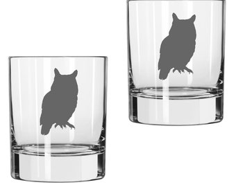 Owl Glass FREE Personalization