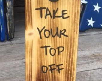 Beer Bottle Opener Take Your Top Off