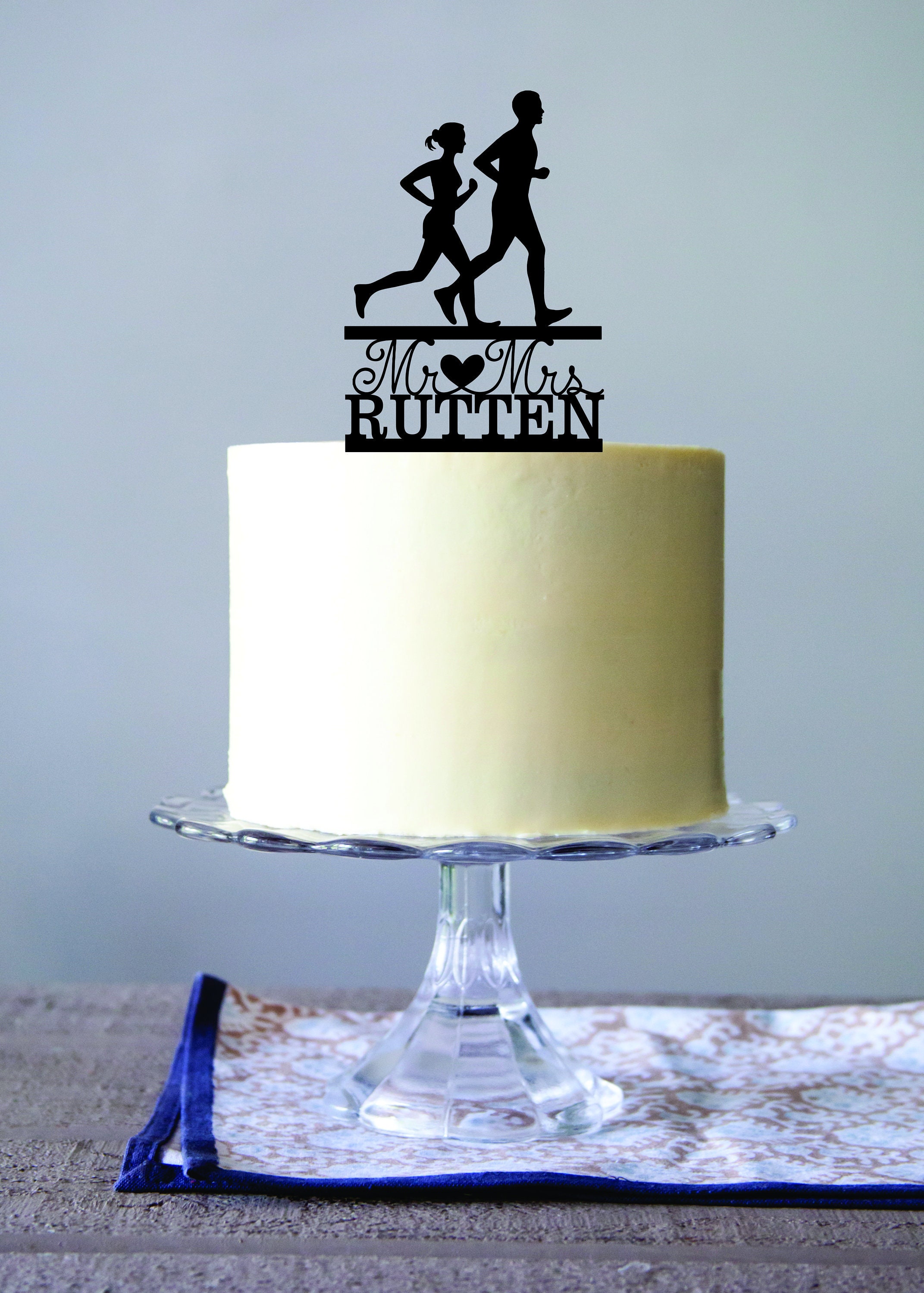 Buy Marathon Running City Scape Themed 12 Piece Birthday Cake Topper  Featuring Jogger Runner and Other Decorative Themed Accessories by Running  Cake Online at desertcartIsrael