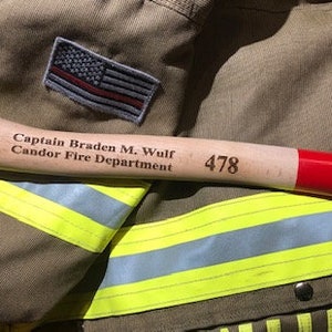 Personalized Firefighter Axe Hatchet FREE Personalization