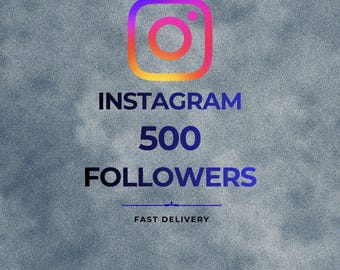 500 Instagram Followers | Social Media Growth Service, Profile Promotion
