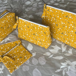 Trousse à maquillage, Trousse à maquillage, Trousse à cosmétiques, Cadeau de demoiselle d'honneur, Cadeau d'anniversaire, Cadeau pour elle, Cadeau pour maman