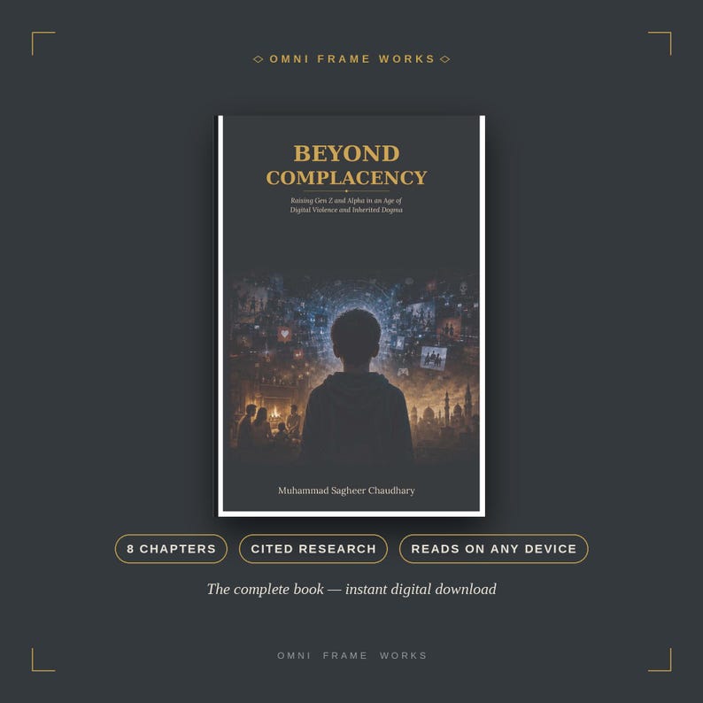 Voorbij zelfgenoegzaamheid: Generatie Z en Alpha opvoeden in een tijdperk van digitaal geweld en overgeërfde dogma's. E-book (PDF-download & EPUB) afbeelding 1