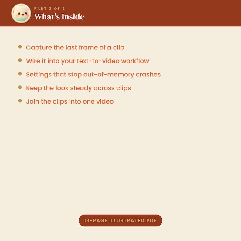 ComfyUI Video Continuation Guide | Chain AI Clips into One Flowing Video | Image to Video image 2