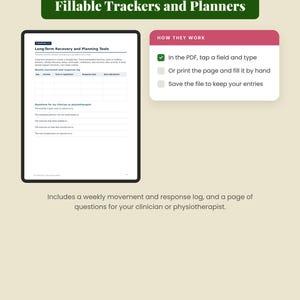 Low Back Pain Relief Guide | 42 Page eBook, 14 Exercises, Fillable Trackers | Sciatica & Post Op Care | PDF + EPUB Instant Download image 6