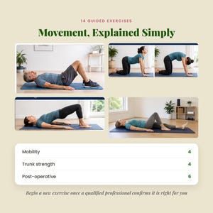 Low Back Pain Relief Guide | 42 Page eBook, 14 Exercises, Fillable Trackers | Sciatica & Post Op Care | PDF + EPUB Instant Download image 7