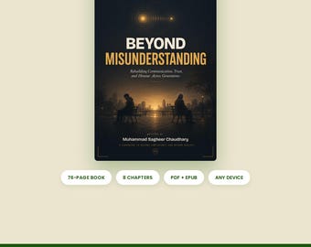 Beyond Misunderstanding, Family Communication Guide, Generational Conflict, Estrangement Boundaries Repair, PDF EPUB Instant Download
