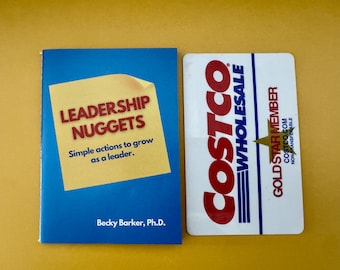 Pocket-Sized Leadership Book: "Leadership Nuggets" Unique Professional Development Tool
