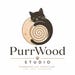 PurrWoodStudio store logo
