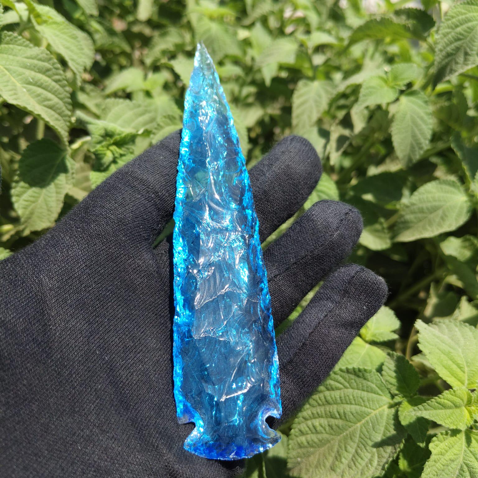 Aqua Blue Obsidian - Etsy