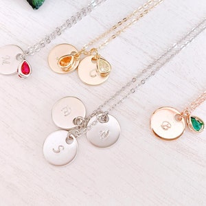 Gepersonaliseerd cadeau Handgemaakte kristallen geboortesteen ketting Huwelijkscadeau Gepersonaliseerde sieraden Verjaardagscadeau voor haar Valentijnsdag Cadeau voor vrouwen