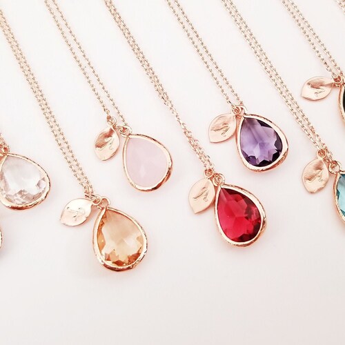 Personalized Gift Birthstone Charm 