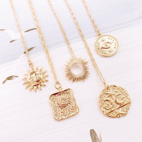 Personalized Jewelry Celestial Jewelry Gold Zodiac Necklace - Etsy