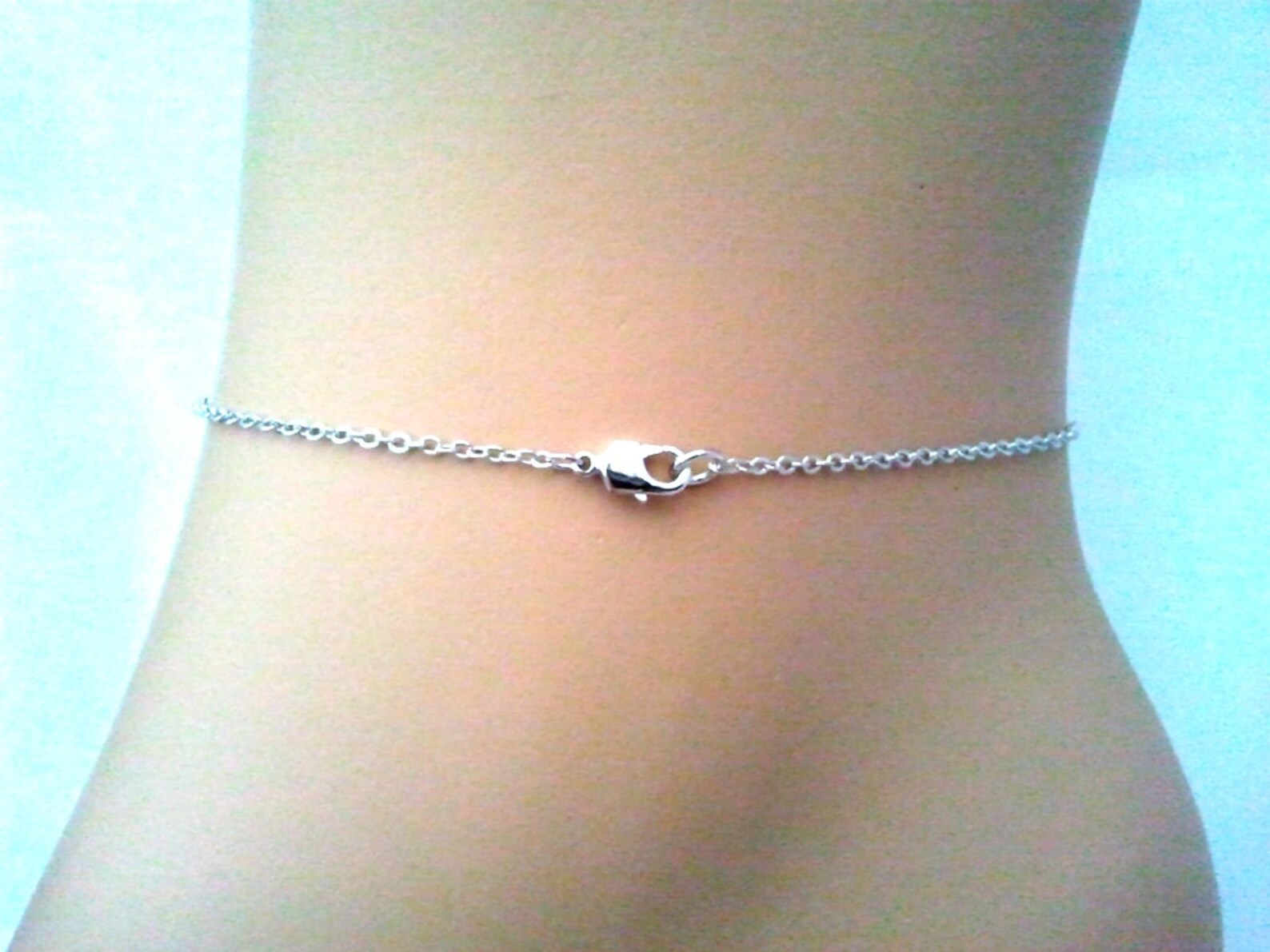 Tiny Elephant Anklet Elephant Bracelet Lucky Charm Anklet Etsy