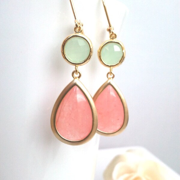 Coral Pink Gold - Etsy