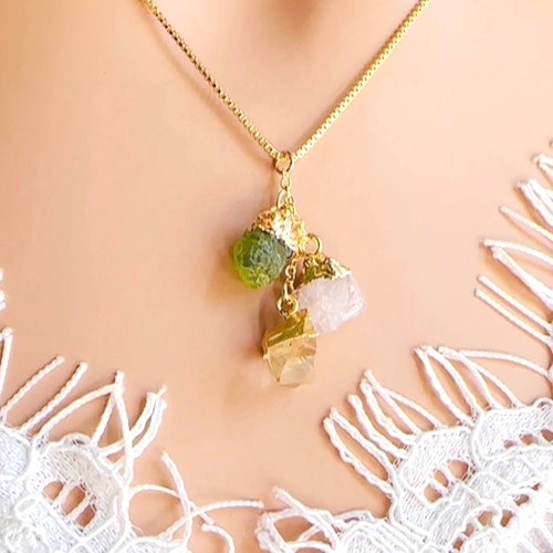 Best Birthstone Necklaces for Women Custom Jewelry Gifts Gold Necklaces for Her Mothers Day Gift Personalized gifts for mom Bridesmaid Gift