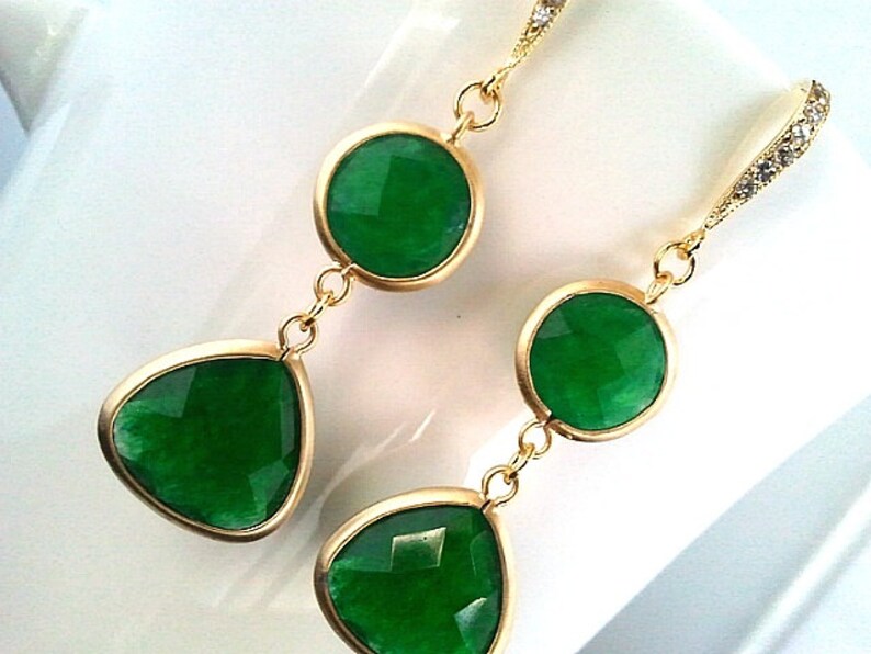 Lovely Green Jade Charm Bracelet Bangle Braceletfriendship Etsy
