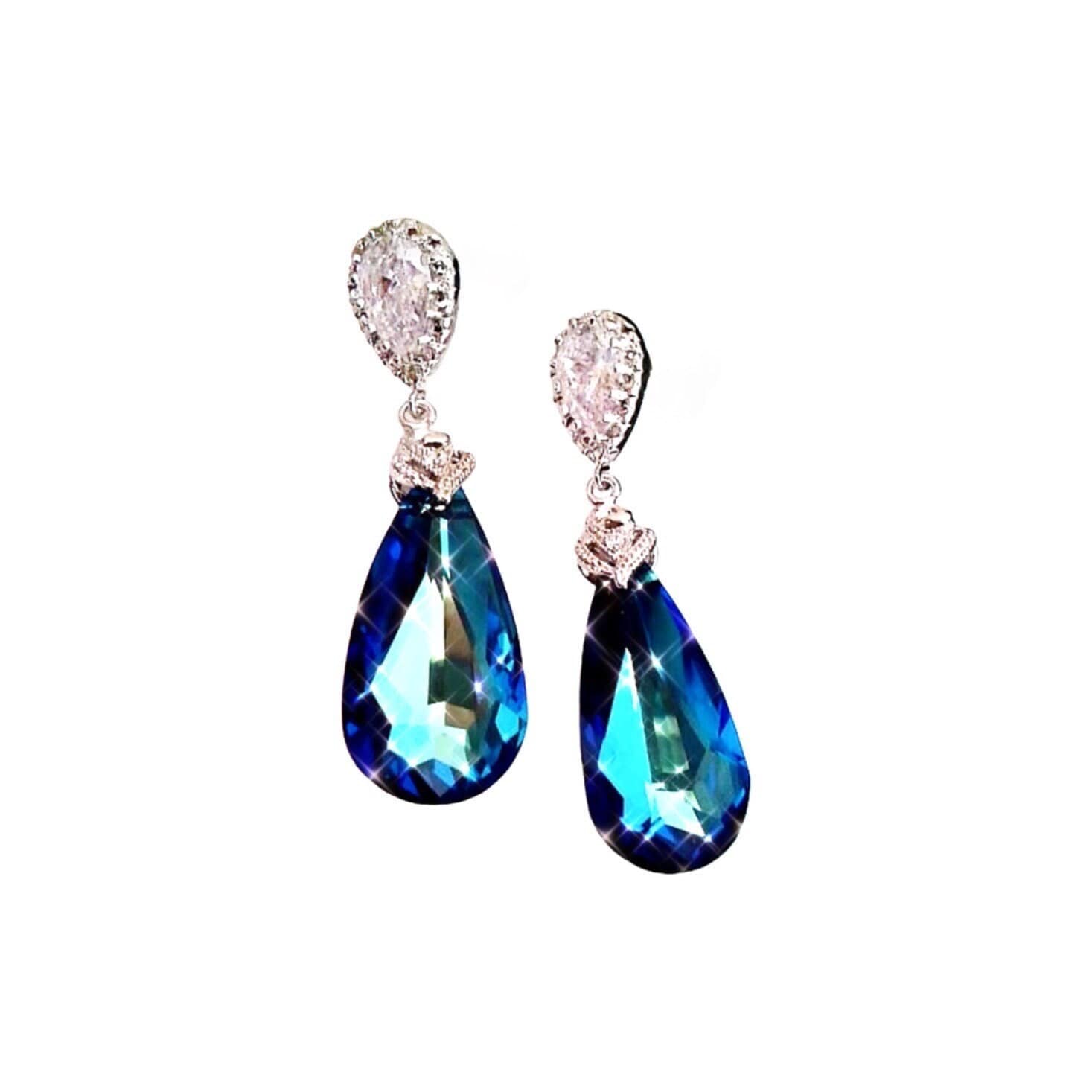 Orecchini A Goccia Con Gemme Naturali In Argento 925 - Agata, Lapislazzuli, Onice, Turchese