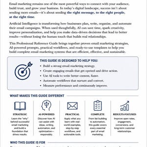 Email Marketing With AI Reference Guide