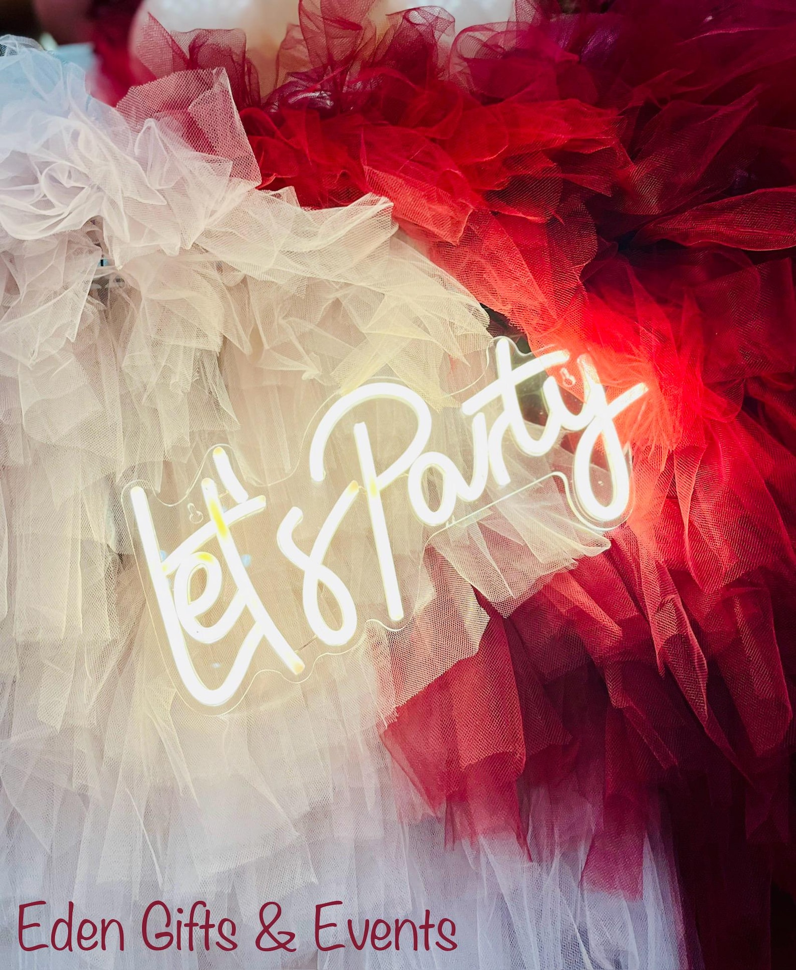 Customizable Tulle Backdrop With Color Blocked Abstract Pattern by Eden ...