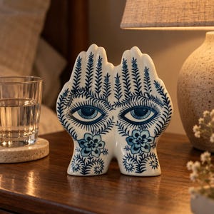 Ceramic Hamsa - Etsy