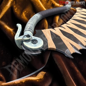Réplica de la sierra de Bloodborne / Hoja de metal / Accesorio transformable para cosplay