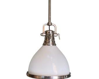 Lámpara colgante Hudson Valley Randolph cromada 2622-SN